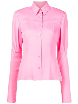 Gloria Coelho long-sleeve shirt - Pink