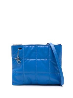 Gloria Coelho quilted leather crossbody bag - Blue