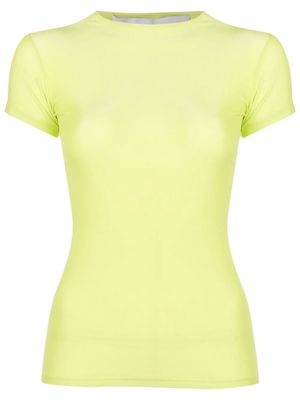 Gloria Coelho round-neck short-sleeves T-shirt - Green
