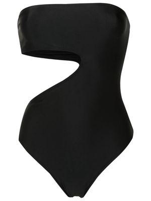 Gloria Coelho strapless cut-out swimsuit - Black