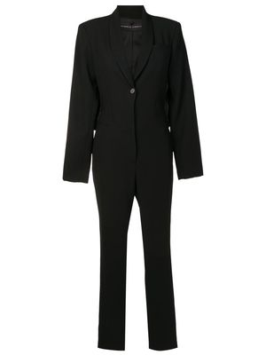 Gloria Coelho suit-style jumpsuit - Black