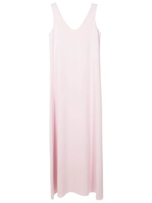 Gloria Coelho V-neck sleeveless maxi dress - Pink