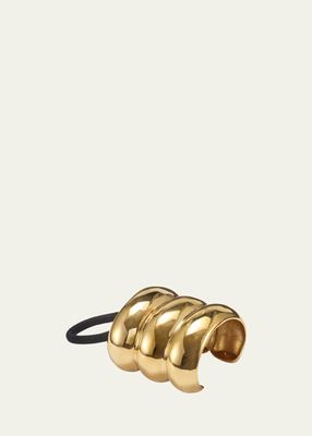 Glossy Triple Arch Pony Cuff