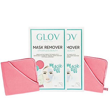 GLOV Pink Mask Remover 2-Pack