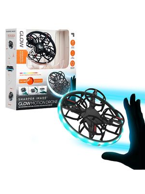 Glow Motion Rechargeable Stunt Drone - Grey - Grey