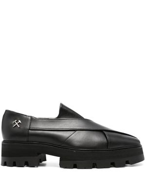 GmbH Chunky Chapal 55mm logo-plaque loafers - Black