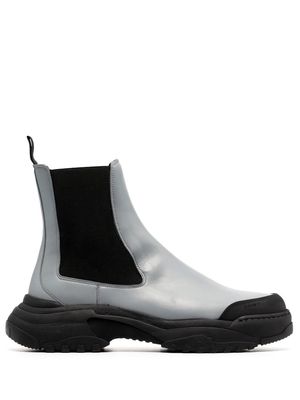 GmbH chunky-sole Chelsea boots - Grey