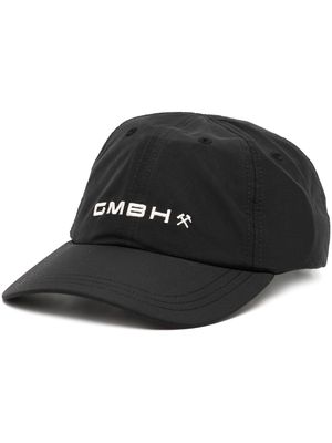 GmbH embroidered-logo baseball cap - Black