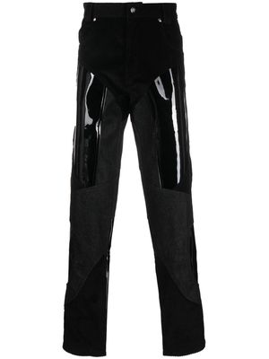 GmbH Jun colour-block trousers - Black