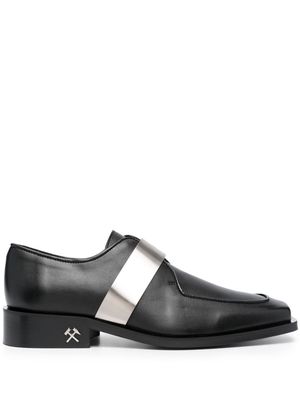 GmbH Sinan faux-leather loafers - Black