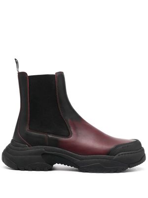 GmbH slip-on Chelsea boots - Red