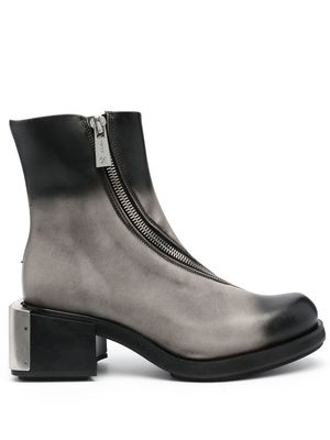 GmbH sprayed riding ankle boots - Grey