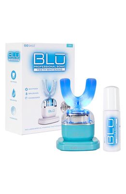 GO SMiLE BLU Professional Sonic Teeth Whitening Toothbrush in Teal