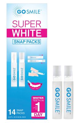 GO SMiLE Super White Snap Packs