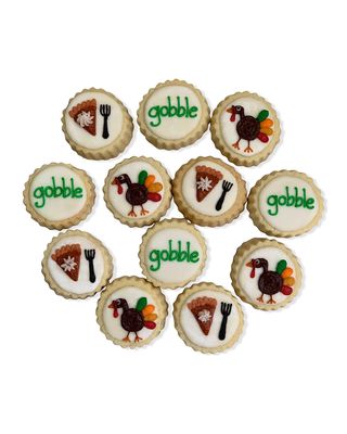 Gobble Shortbread Cookies