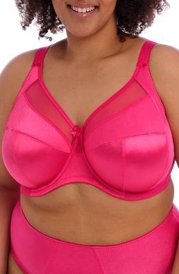 Goddess Keira Full Figure Underwire Bra in Hot Pink