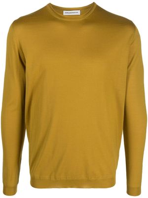 GOES BOTANICAL crew-neck knit jumper - Yellow