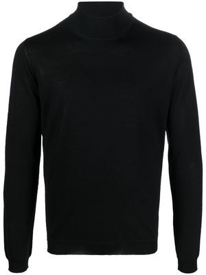 GOES BOTANICAL fine-knit merino jumper - Black