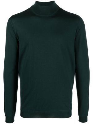 GOES BOTANICAL merino-wool high-neck jumper - Green