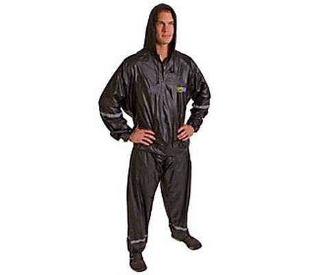 GoFit 2-Piece Hooded Sweat Suit Small / Medium