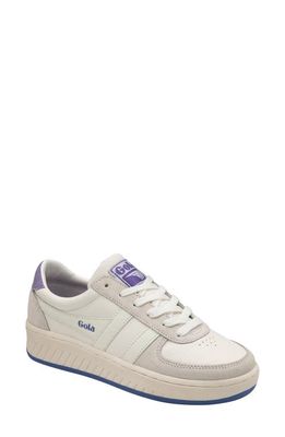 Gola Grandslam 88 Sneaker in White/White/Lavender