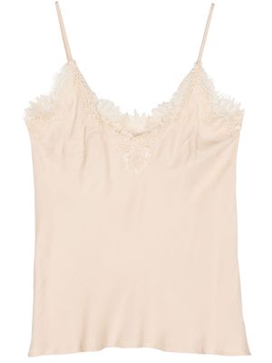 Gold Hawk Claire Coco Cami silk top - Neutrals