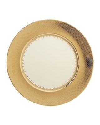 Gold Lace Charger Plate