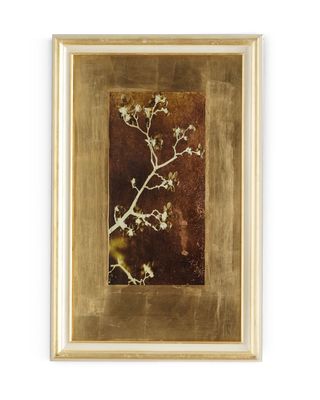 "Gold Leaf Branches I" Print