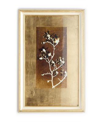 "Gold Leaf Branches II" Print