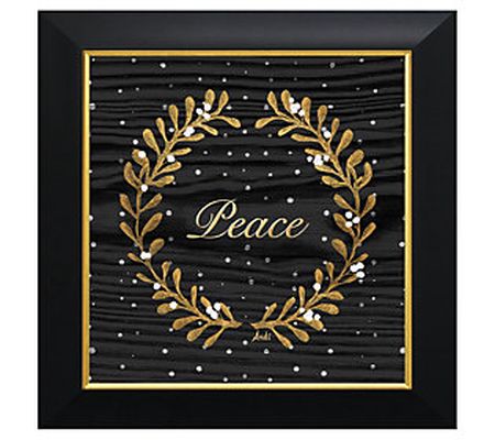 Gold Peace Framed Art by Timeless Frames and De cor
