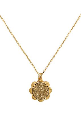 Gold-Plated Pendant Necklace