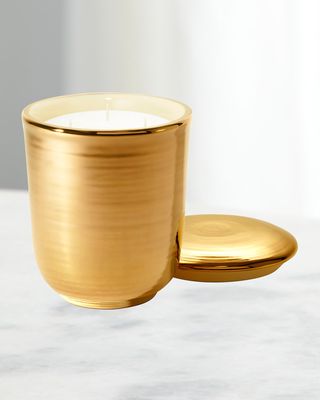 Gold Savoy Candle, Monserrate Rose