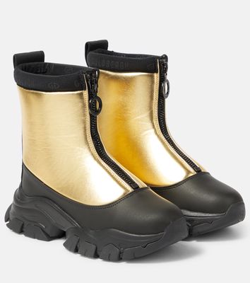 Goldbergh Glint metallic snow boots