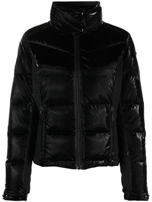 Goldbergh glossed padded ski jacket - Black