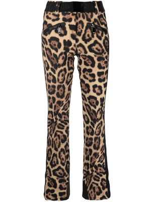 Goldbergh Jaguar-print ski bottom - Neutrals