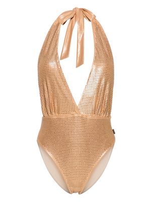 Goldbergh Posie rhinestone-embellished swimsuit