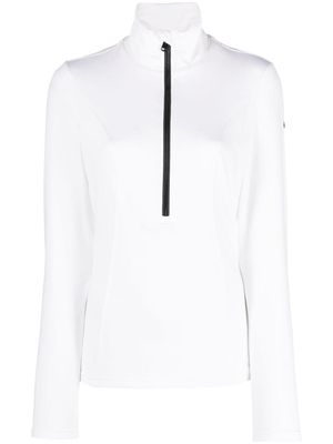 Goldbergh Serena half-zip fastening ski top - White