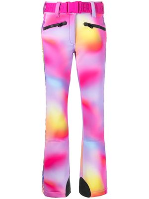 Goldbergh Supernova heatmap-print ski pants - Purple