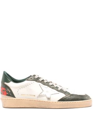 Golden Goose Ball Star distressed leather sneakers - Neutrals