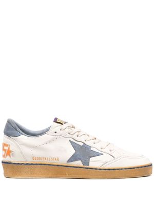 Golden Goose Ball Star leather low-top sneakers - Neutrals