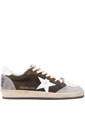 Golden Goose Ball Star leather sneakers - Brown