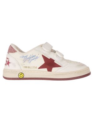 Golden Goose Ballstar Strap Nappa Upper Toe And Spur Suede S