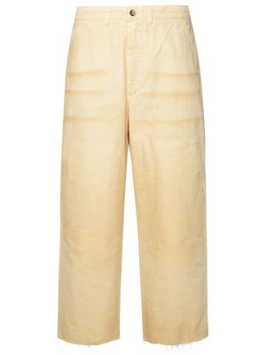 Golden Goose Beige Cotton Trousers