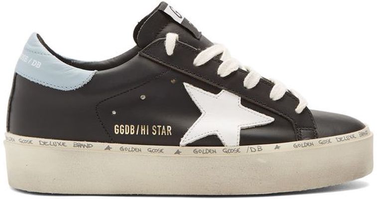 Golden Goose Black Hi Star Sneakers