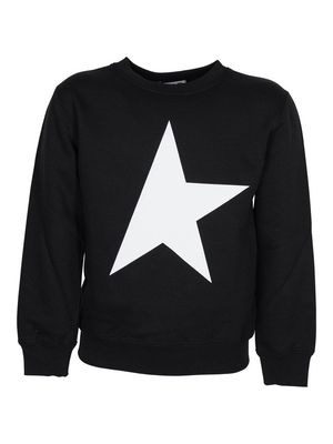 Golden Goose Black Star Collection Long-sleeved Sweatshirt