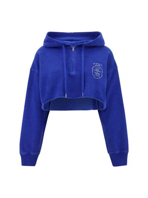 Golden Goose Blue Cotton Sweatshirt