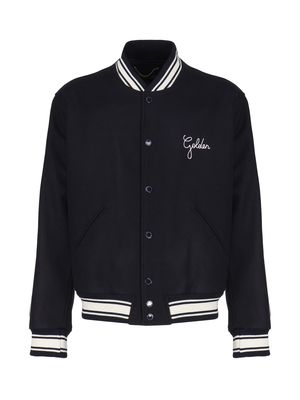 Golden Goose Bomber Jacket With Embroidery