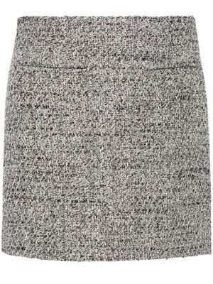 Golden Goose bouclé mini skirt - Black