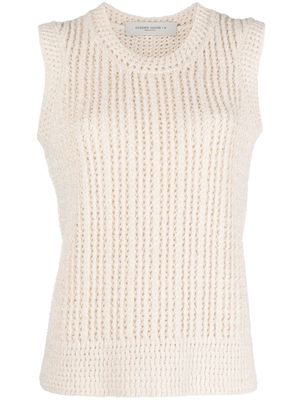 Golden Goose chunky knit vest - Neutrals