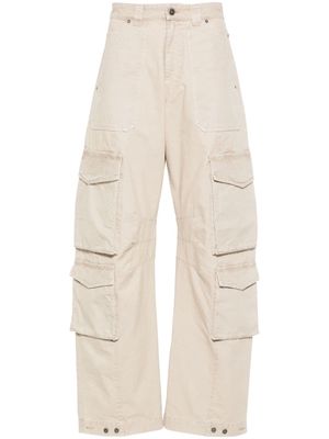 Golden Goose cotton cargo pants - Neutrals